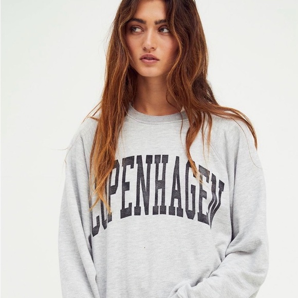 Free People Tops - Free People Original Retro Brand Classic Crew Sweatshirt